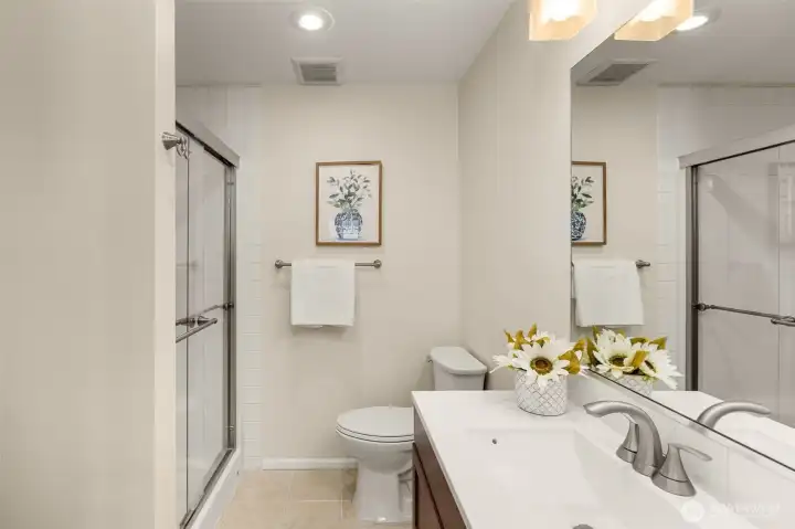 Main floor suite bathroom