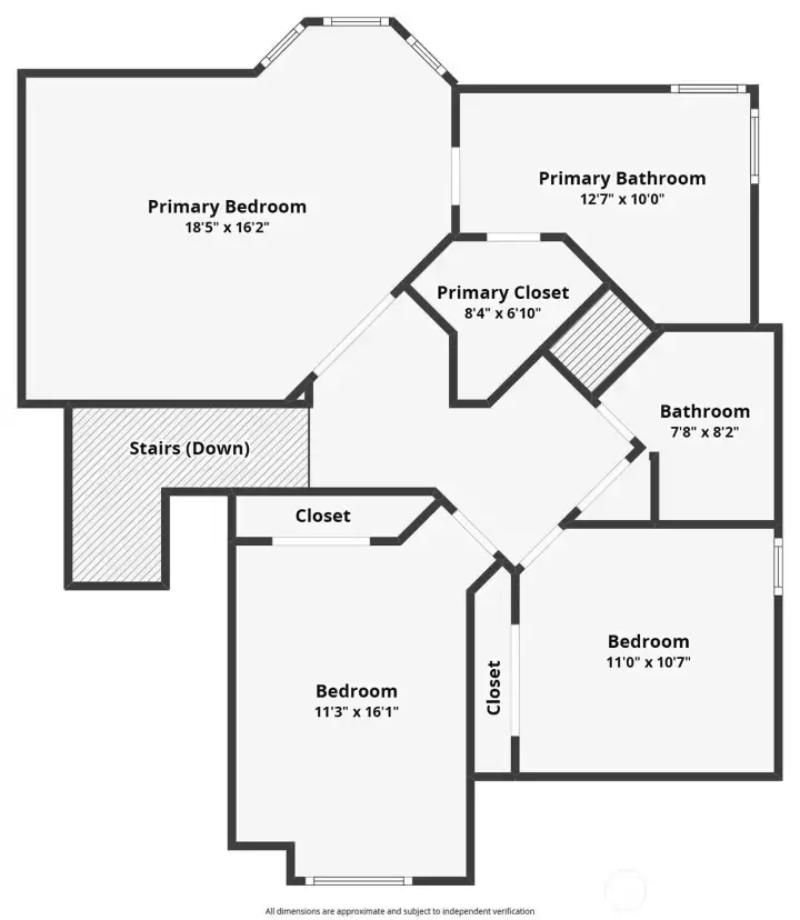 Second level floorplan.
