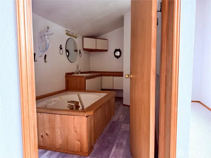 Upstairs bathroom