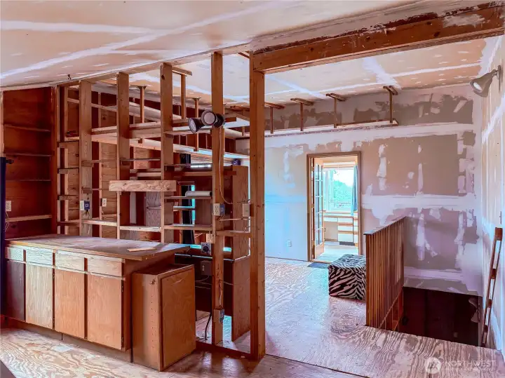 Unfinished room