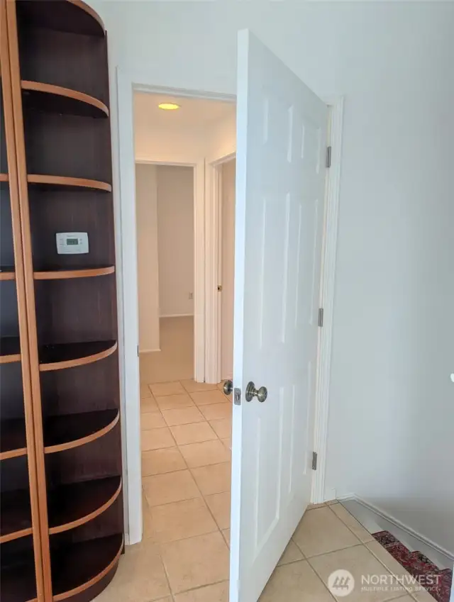 Primary Master Suite with bedroom & sitting room; 3/4 bath; Cali Closets