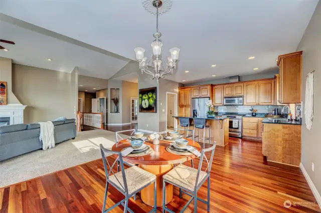 Open Great Room Floor Plan w/ High Ceilings.