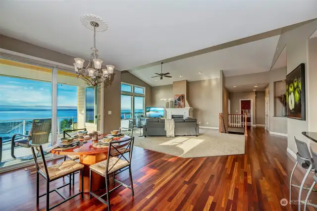 Dining Area With Views Galore.