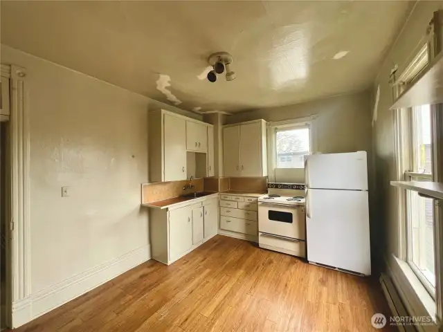 unit 2 kitchen with small eating area