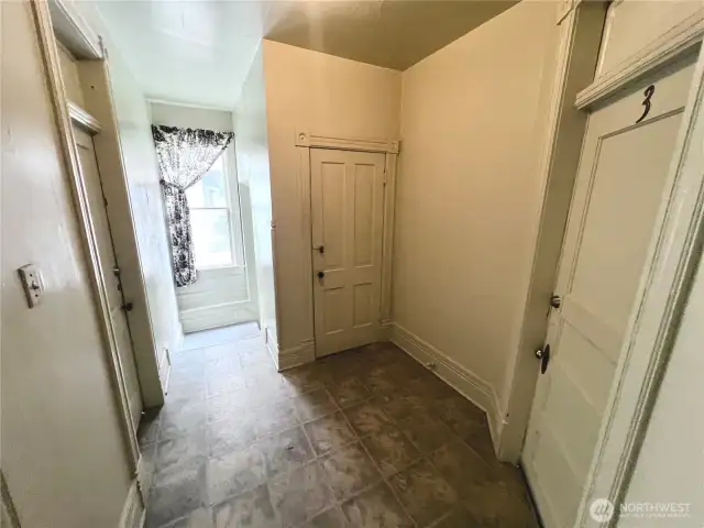 unit 2, unit 3, and entrance door to attic pictured middle