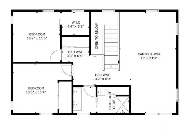 Floor Plan - Upper