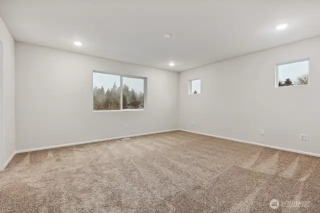 Primary Bedroom-Disclaimer- Photos are of another Warren-2448 floor plan from a previous community, photos are for illustrative purposes only. Finishes, flooring, upgrades, or other features may vary.