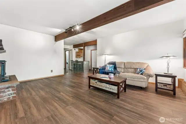 Downstairs family room