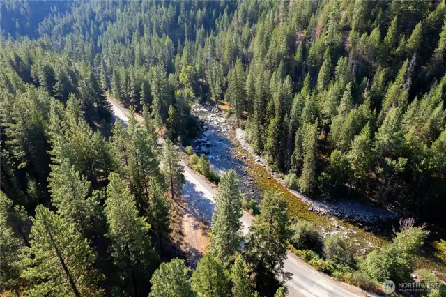 County maintained Twisp River Rd connects you to the Methow Valley and provides access to many trails and outdoor opportunities.