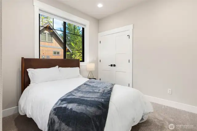 Second bedroom on main level.