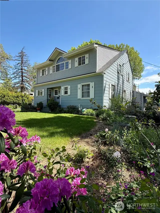 Landscaped Yard