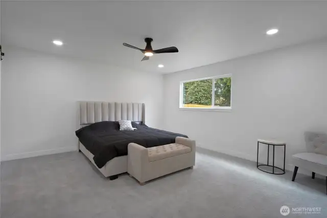 bedroom suite- lower level
