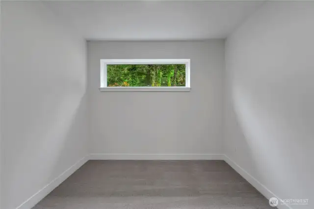 Walk-in closet in bedroom suite