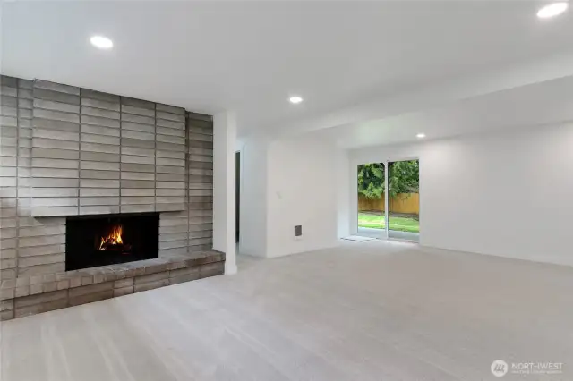 Family Room Fireplace