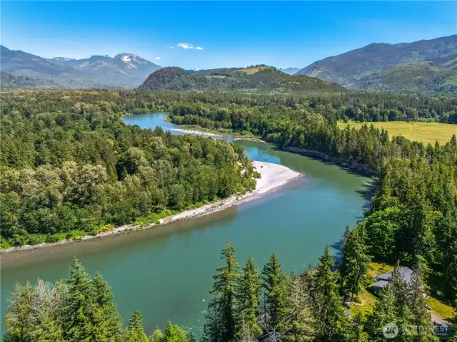 River access with Trails and Private beach.