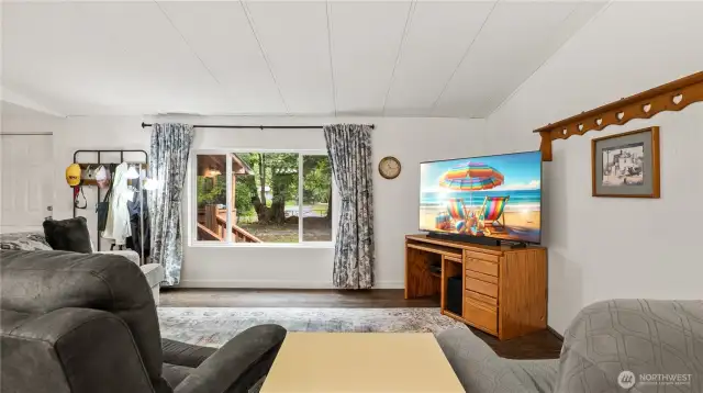Plenty of natural light.