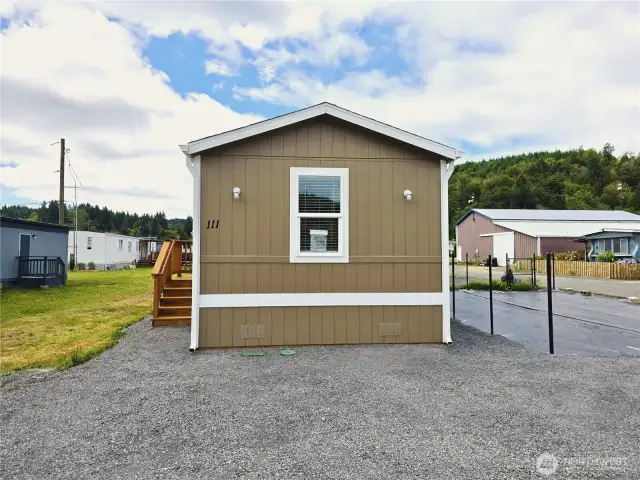 Thoughtfully designed layout with bedrooms at opposite ends for added privacy.