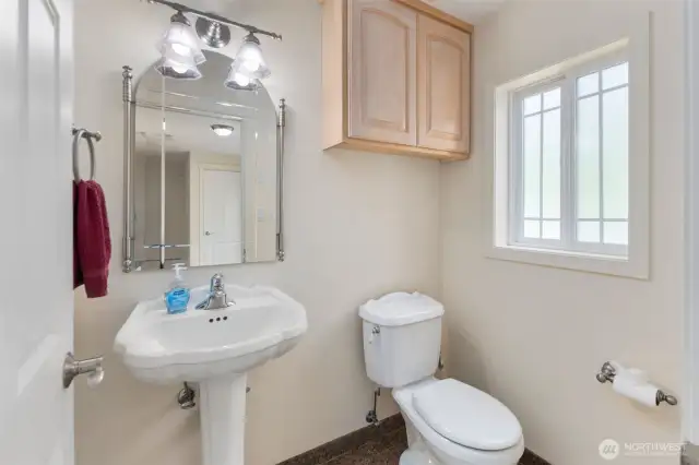 Half Bath on Main Floor