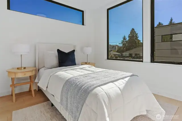 Third Upper Level Bedroom. Three Bedrooms/2 Baths on Second Level
