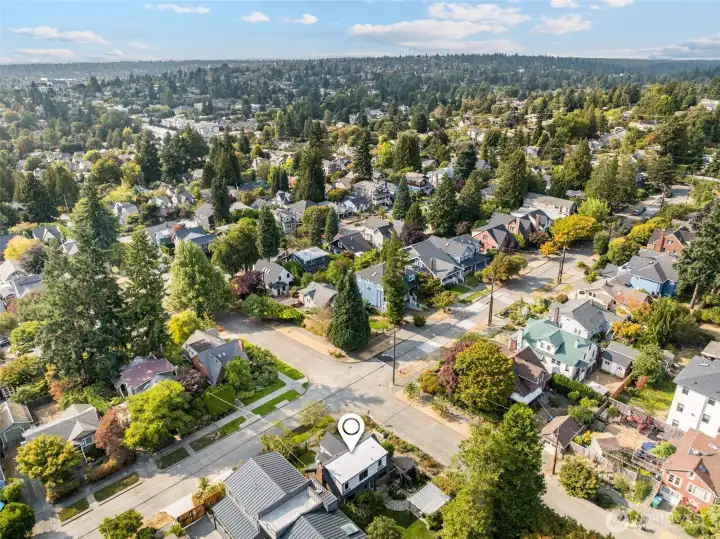 Situated on a corner lot in the heart of desirable Bryant neighborhood.