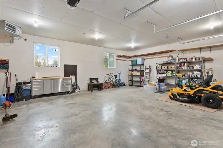 The shop on this property is wired with 220