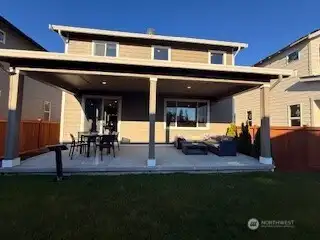 Upgraded Extended Covered Patio Slab next beautifully landscaped low maintenance yard. Great for outdoor cooking and entertaining!