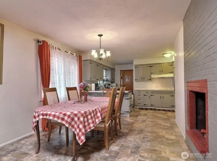 Kitchen on main floor