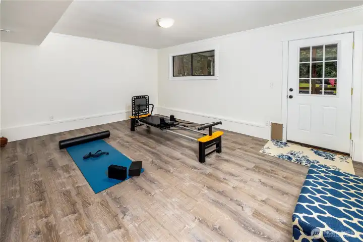 lower level rec room