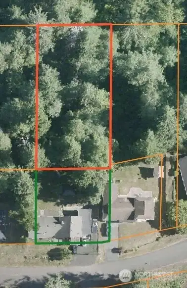 Second parcel outlined in red.