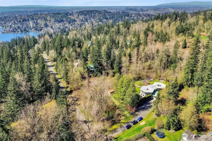 Aerial of. home