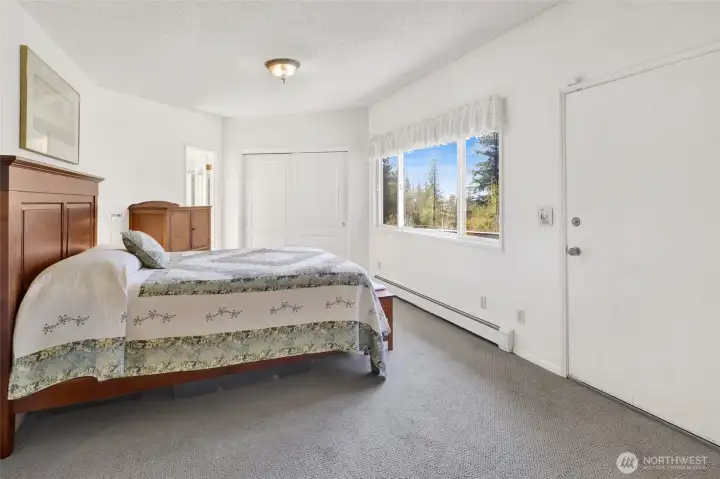 Primary Bedroom with view