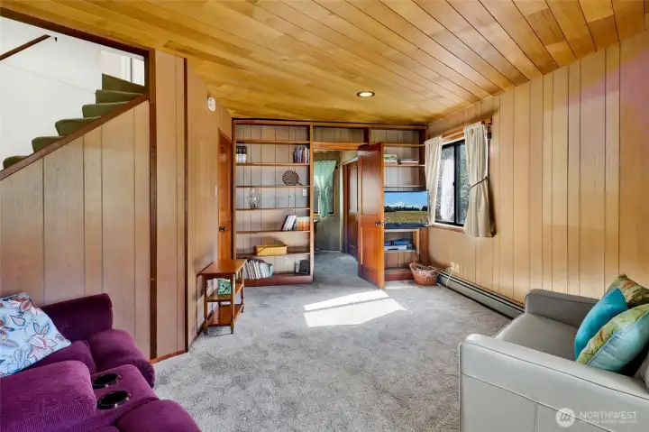Lower level family room