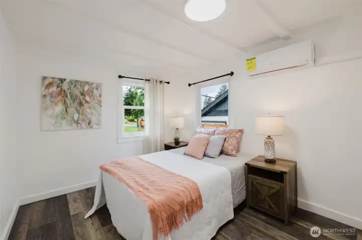 Beautiful primary room.