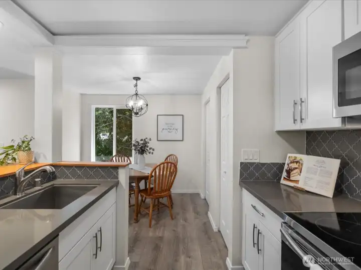 View of Dining Area from Kitchen