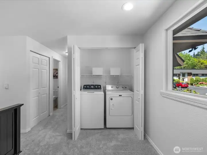Full-Sized Washer and Dryer