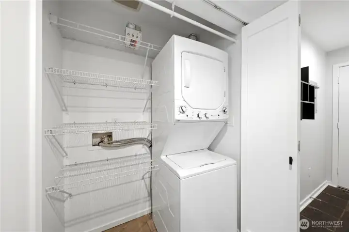 In-unit laundry!