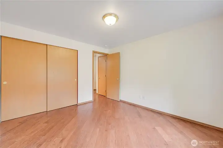 Bedroom #2 is spacious, as are all of the rooms in this home.