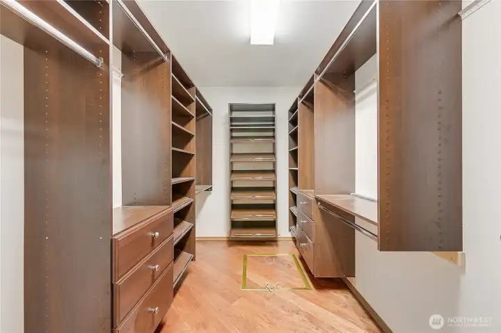 Who would love this walk-in closet.