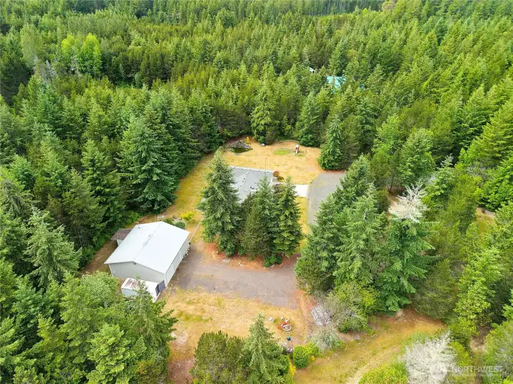 This is a great arial view of this special home, hurry it will sell quick!!