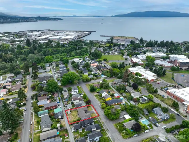 Bellingham Bay and the Islands. Bellingham Bay and the Islands.