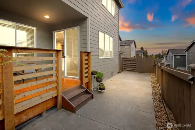 Stamped concrete