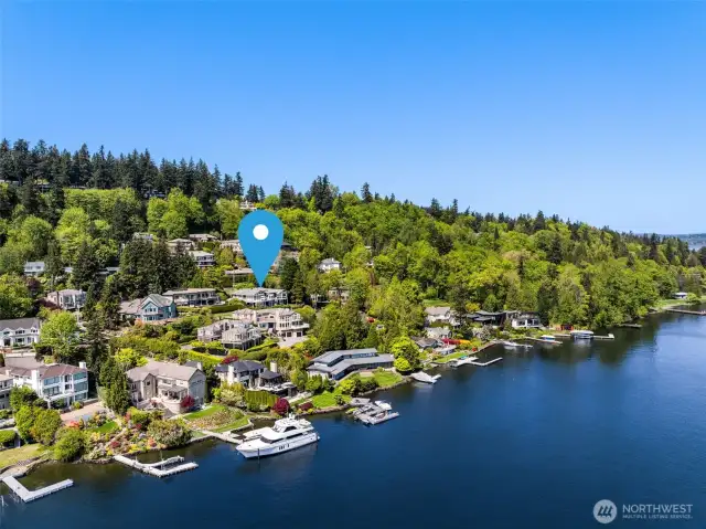 Second house from the lake and only a few minutes away from beach park.