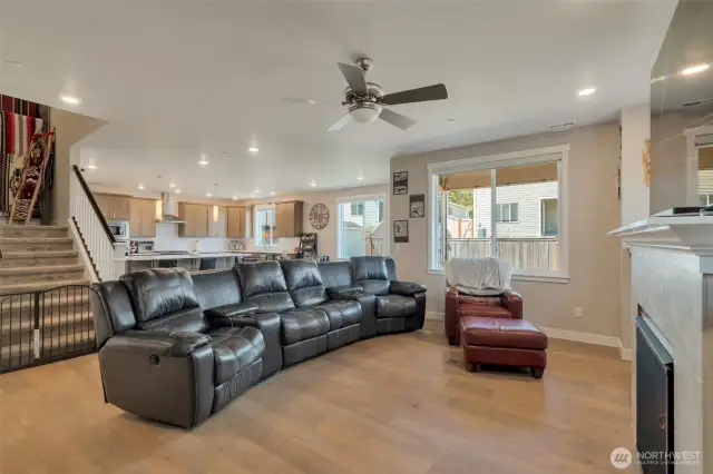 Open floor plan