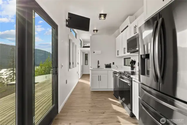 Tiny home with GORGEOUS interior! Definitely not roughing it up here.