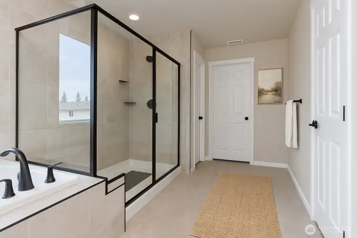 Double walk in closets! (Virtually staged)