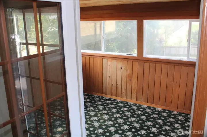 Coffee room off the dining room