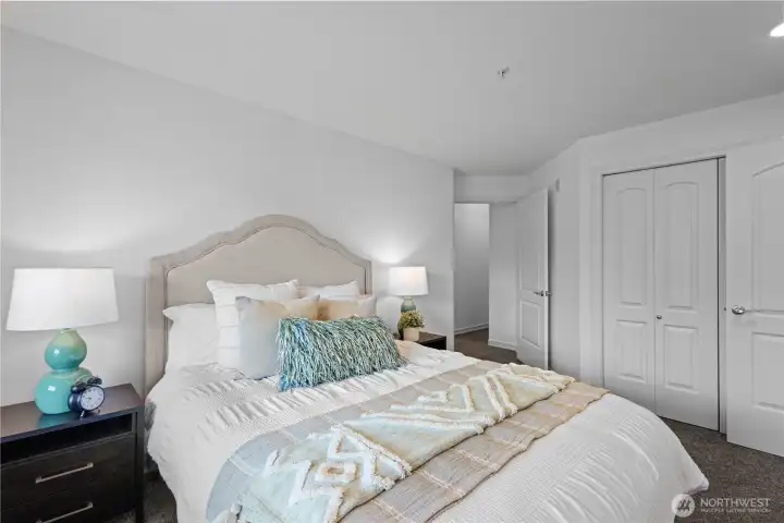 Primary Bedroom with closet