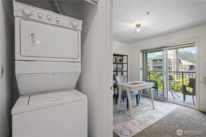 In unit Washer and Dryer