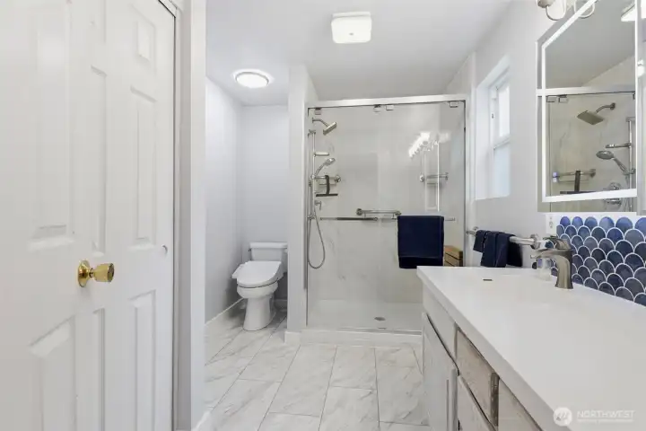 Primary Updated Bathroom