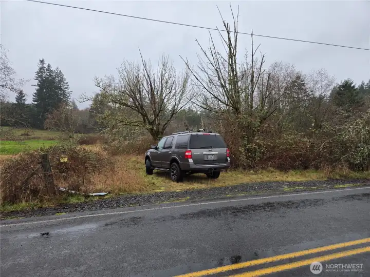 park here and walk in.